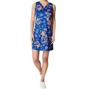 J.Jill Fitzi P Floral Racerback Dress‎ L Pockets